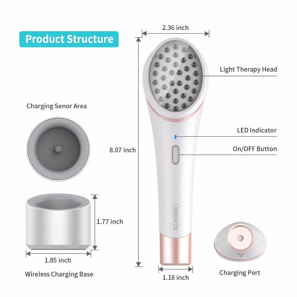 Wireless Rechargeable Light Ray Acne Eraser