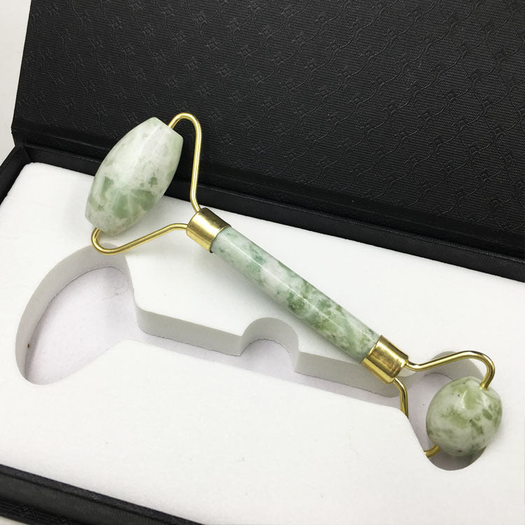 Double-headed Gua Sha Jade Beauty Roller