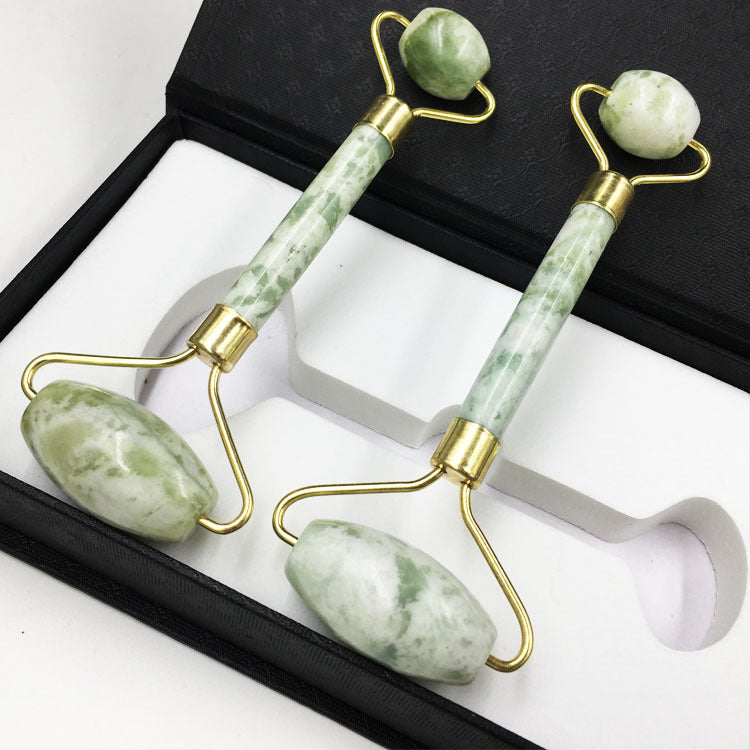 Double-headed Gua Sha Jade Beauty Roller