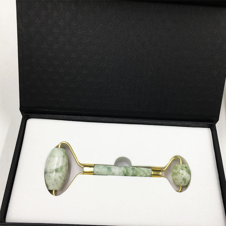 Double-headed Gua Sha Jade Beauty Roller