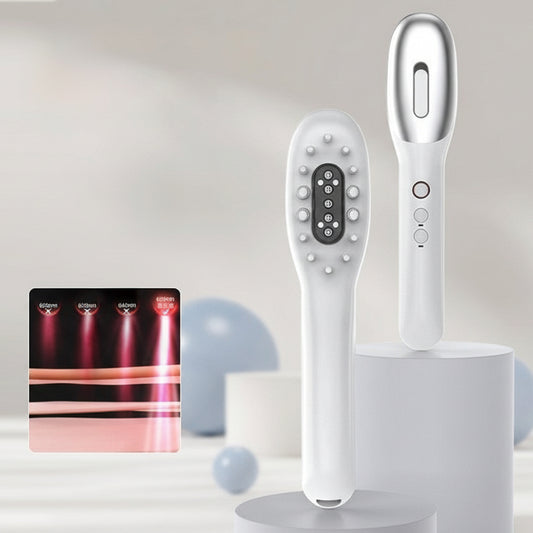 Electric Red Light Hair Comb Scalp Massager