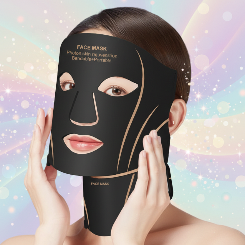 Red Light LED Facial Silicone Beauty Mask