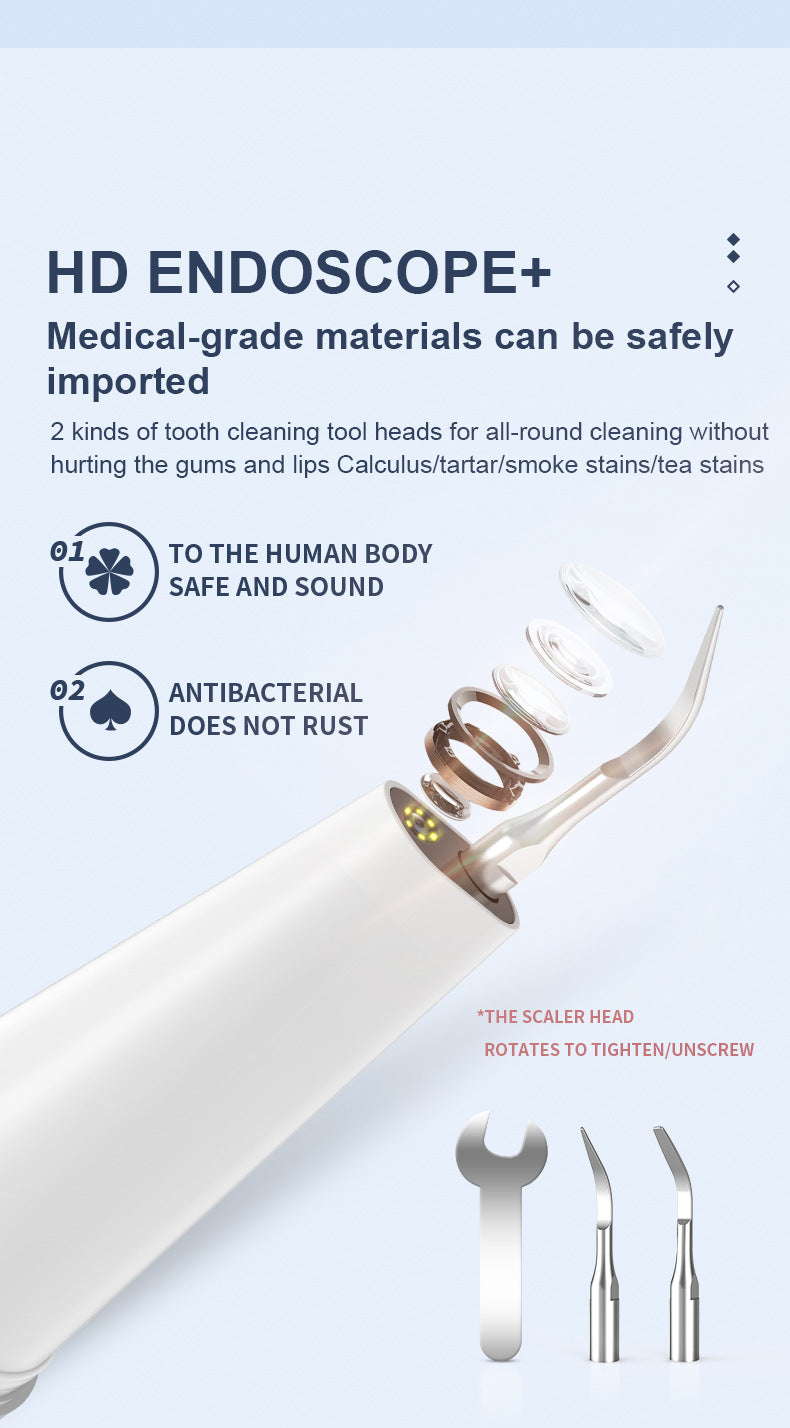 Household Visual Ultrasonic Tooth Cleaning Device